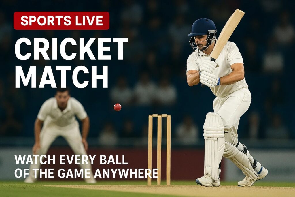 Sports Live Cricket Match