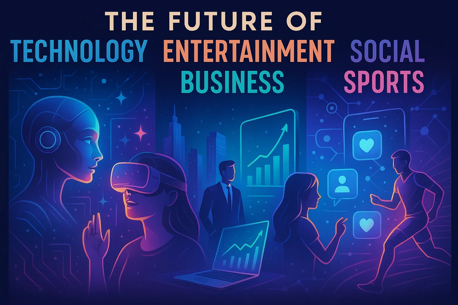Future of Technology, Entertainment, Business, Social Media,