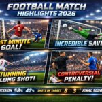 Football match highlights