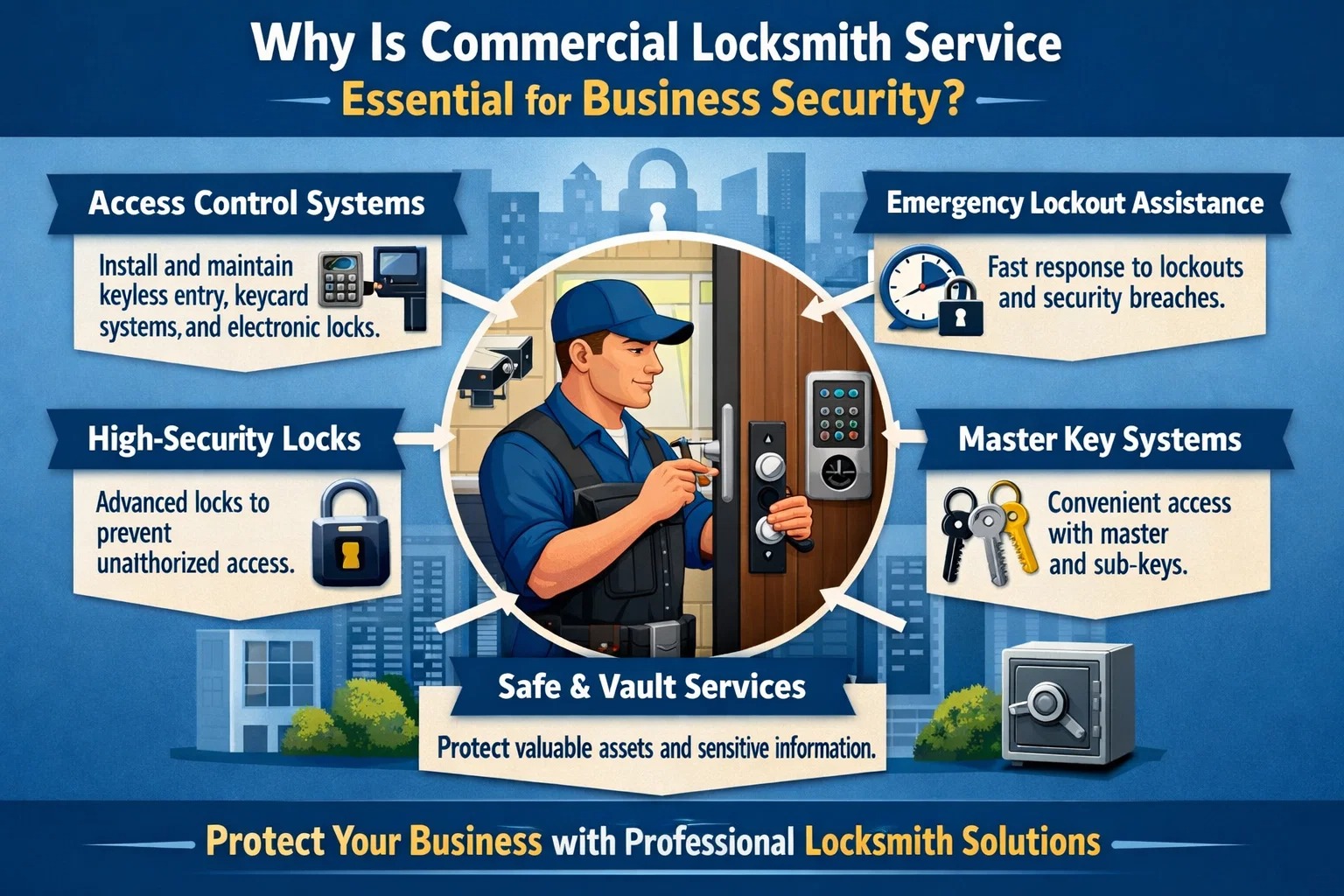 Commercial Locksmith Service Essential