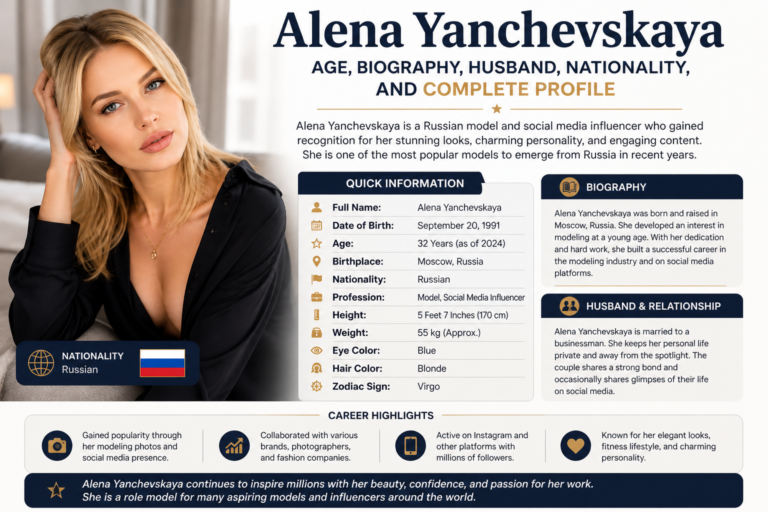 Alena Yanchevskaya Age, biography
